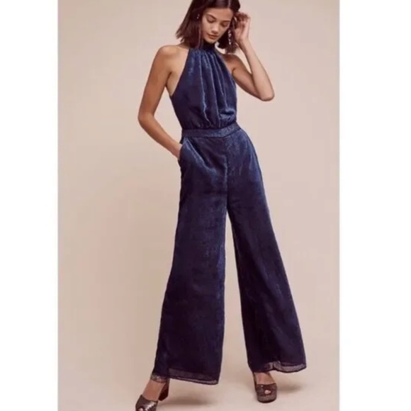 ANTHROPLOLOGIE/Elevenses "NOTA" Jumpsuit - Picture 1 of 15